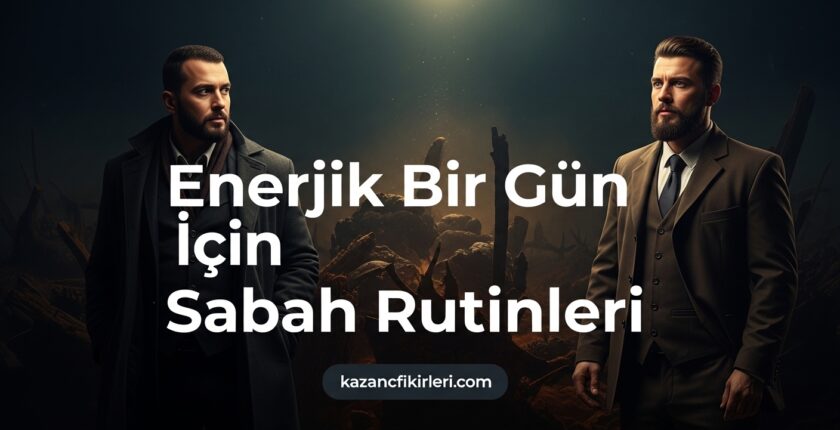 Enerjik Bir Gün İçin Sabah Rutinleri