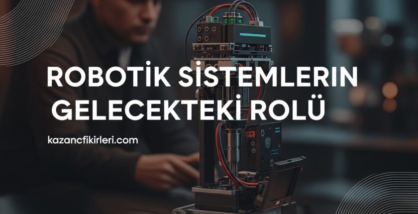 Robotik Sistemlerin Gelecekteki Rolü