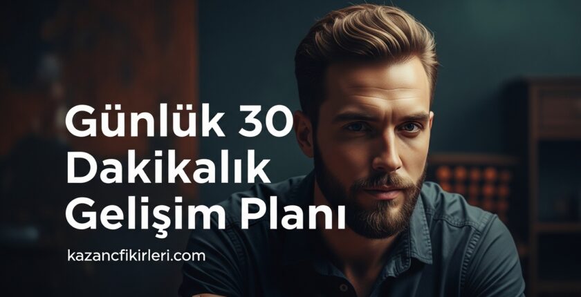 Günlük 30 Dakikalık Gelişim Planı